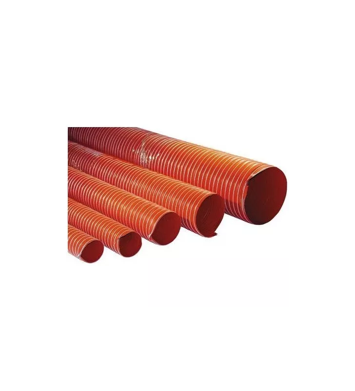 Gaine V9 Silicone Silicon Hoses 250°C 57mm Orange -1m