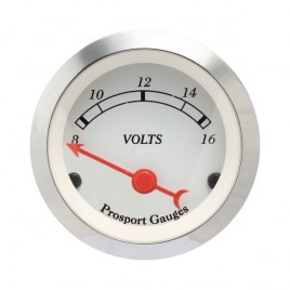 Manomètre Classic Voltmètre Prosport 52mm 8-16Volts
