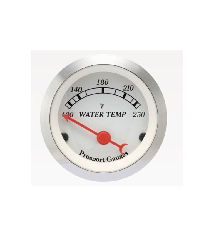 Manomètre Classic Température d'Eau Prosport 52mm 121°C