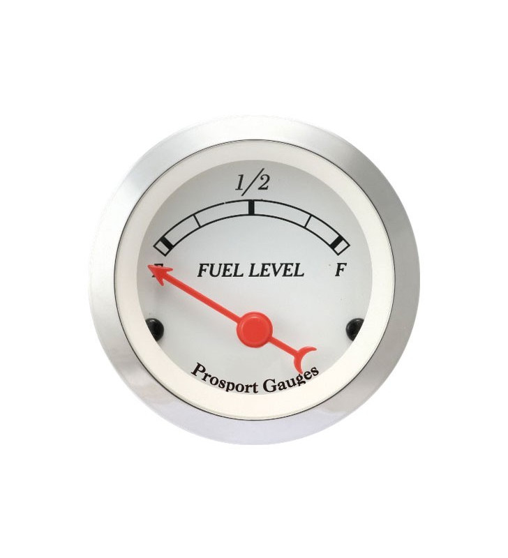 Manomètre Niveau de Carburant Prosport Classic 240-33OHM/0-90 OHM