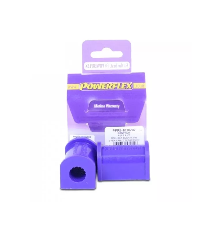 Silent Bloc Powerflex Barre Anti-Roulis Arrière 16mm BMW E21 x2
