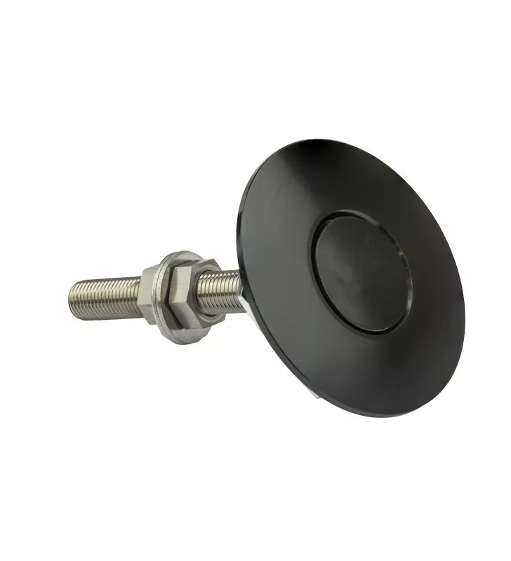 Push clip 31mm Longueur 55mm alu Noir