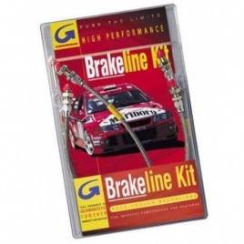 Kit Flexibles de Frein Durite Aviation Arrière Goodridge VK2 Citroën Saxo VTS / VTR 16S / 106 S16