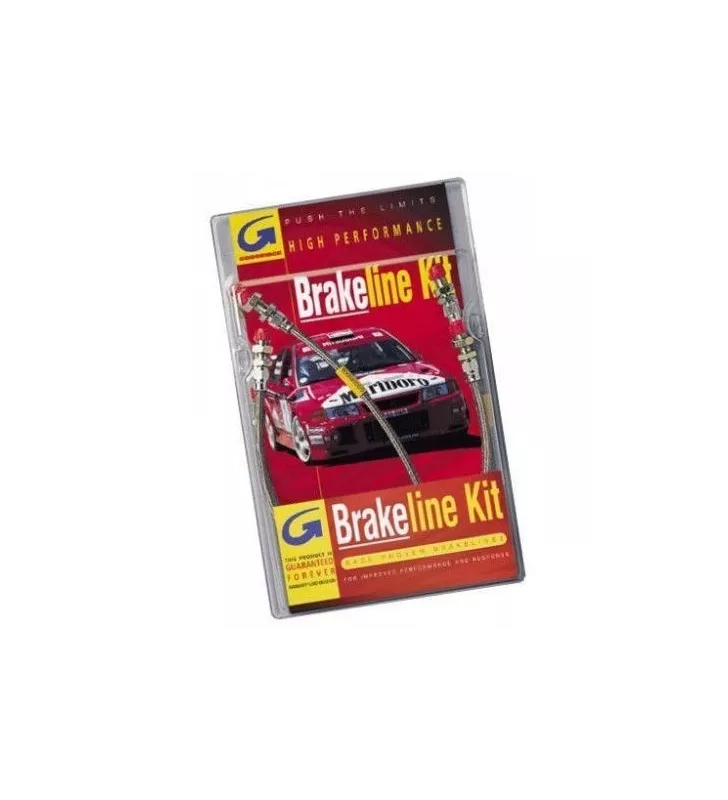 Kit Flexibles de Frein Durite Aviation Avant Goodridge VK2 Peugeot 406 3.0 V6 étrier Brembo