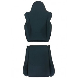 Dossier + Assise Baquet Comfort 05 Noir Spécial