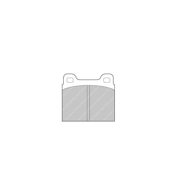Plaquettes de Frein Ferodo DS4003 Avant Simca Rallye 2/Alfa Romeo 75