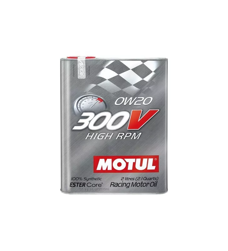 Huile Moteur Motul 300V High Rpm 0W20 2L