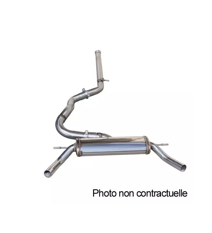 Silencieux AR diam54 D+G 308 GTI + vanne