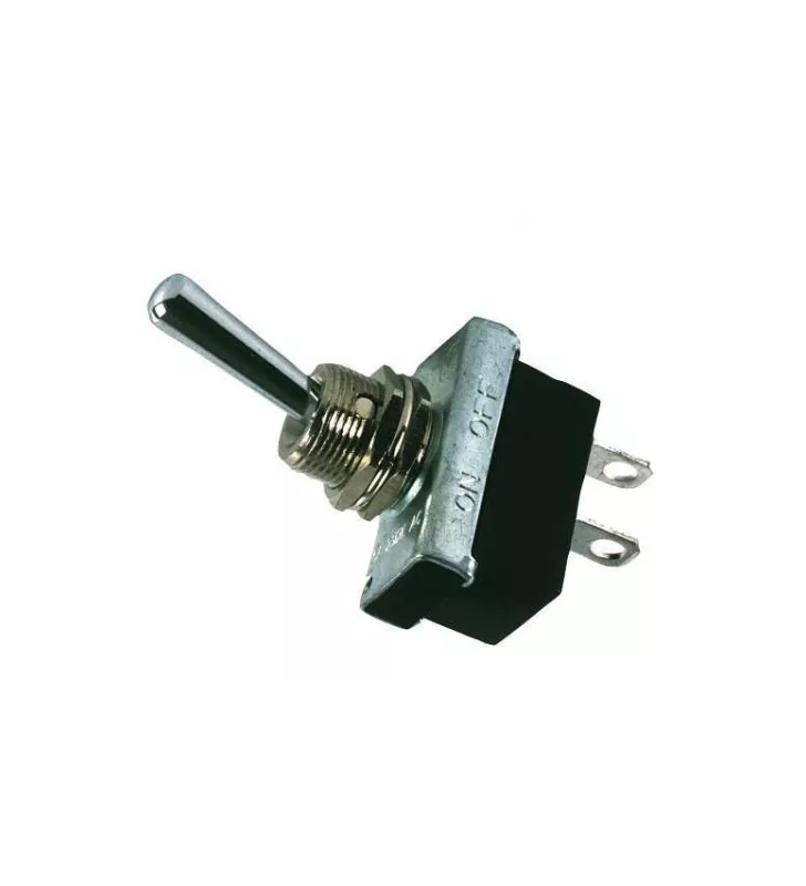 Interrupteur ON / OFF Metal Chrome
