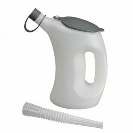 Broc Plastique 5L, Gradue, Bec Flexible