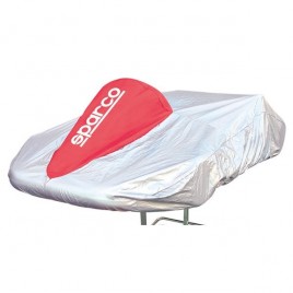 Housse de Protection pour Karting Sparco Rouge