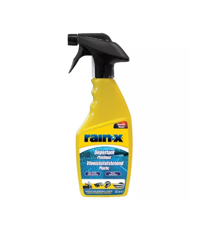 DEPERLANT RAIN'X PLASTIQUE 500ML