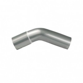 Coude 45° Inox  Diamètre 38mm / Longueur 250mm 