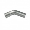 Coude 45° Inox  Diamètre 38mm / Longueur 250mm 