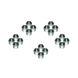 Pack 20 écrous conique 12x125mm