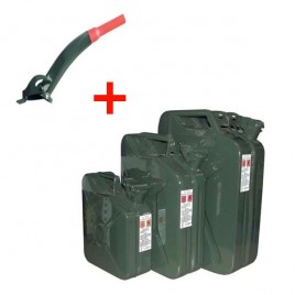 Pack Bec Veseur pour Jerrican en Métal+Jerrican / Bidon Métallique 20L