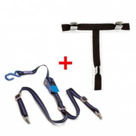 Pack Fixation Clé en Croix Sparco + Sangle Roue De Secours Sparco