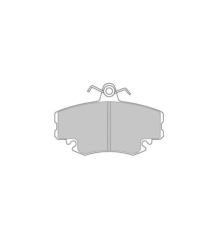 Plaquettes de frein FERODO DS Performance AVANT PEUGEOT/RENAULT