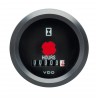 Horamètre VDO Diamètre 52 12V Fond Noir Compteur d'Heures
