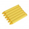 Crayon de marquage de pneus Jaune (lot de 6)