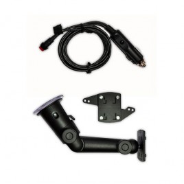 Kit support Ventouse Alimentation Allume Cigare Ordinateur de Bord Monit