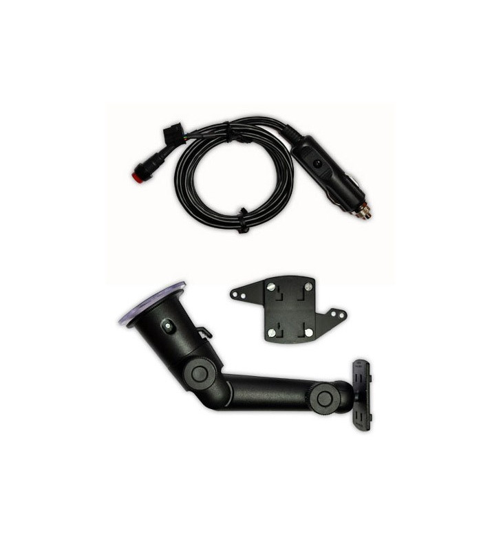 Kit support Ventouse Alimentation Allume Cigare Ordinateur de Bord Monit