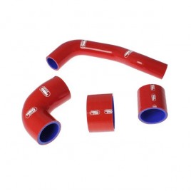 Kit Durites de Turbo Samco Subaru WRX 2005-2006 4 Pièces Rouge