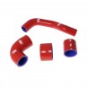 Kit Durites de Turbo Samco Subaru WRX 2005-2006 4 Pièces Rouge