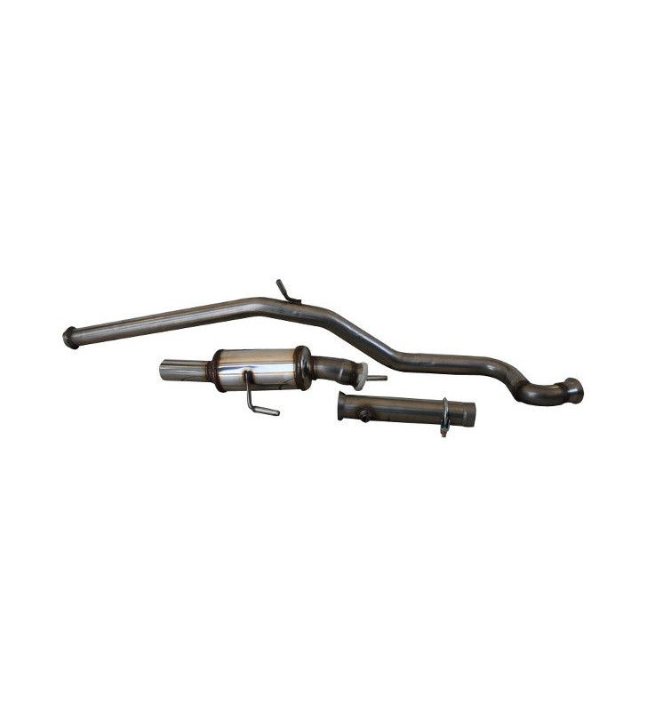 Ligne Groupe N Inox RMS 63mm Peugeot 206 RC 177ch