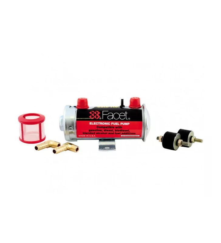 Kit Pompe à Essence Facet Silver 2 Top 132L/h 450/500g