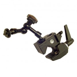 Fixation articulée bras pro pour arceau 19cm vidéo embarquée