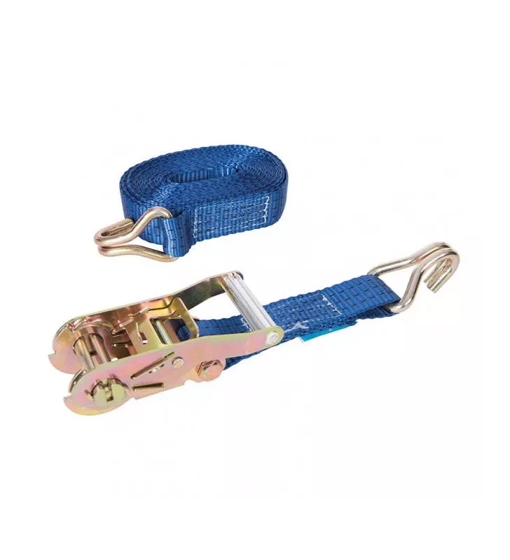 Sangle d'arrimage avec crochet en j - 3 m x 27 mm