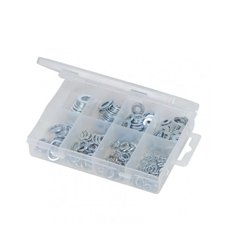 Coffret de rondelles en acier