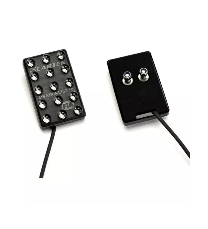 Interrupteur + Feu de pluie à LEDS Cartek Vertical