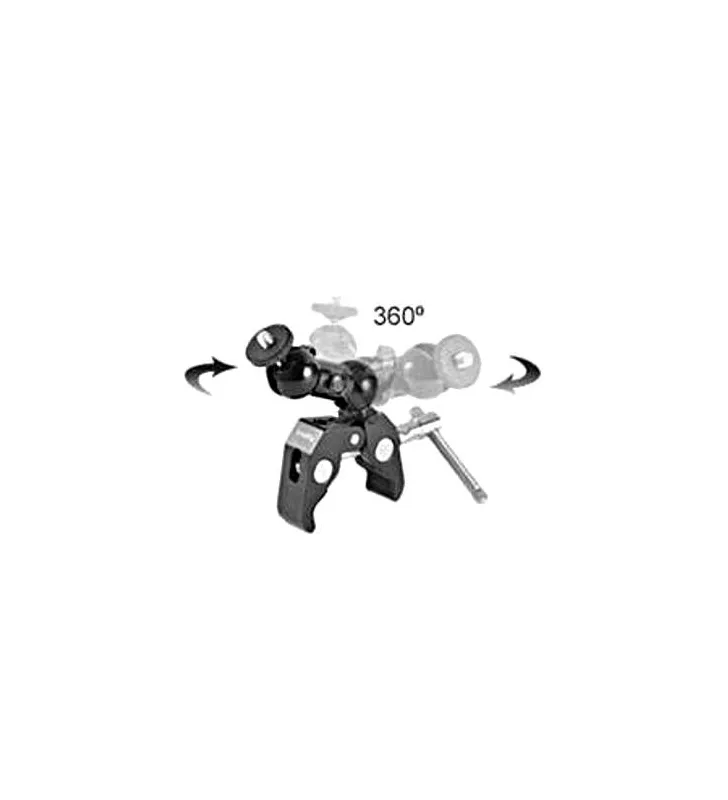 Fixation articulée pour arceau 54mm