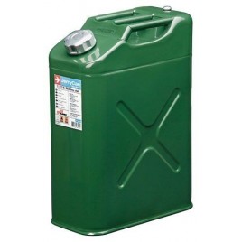 Jerrican / Bidon Métallique 20L + bec verseur