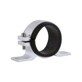 Support filtre / pompe essence simple alu intérieur 55-60mm Noir