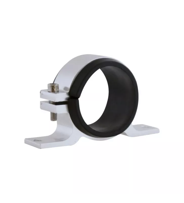 Support filtre / pompe essence simple alu intérieur 55-60mm Noir
