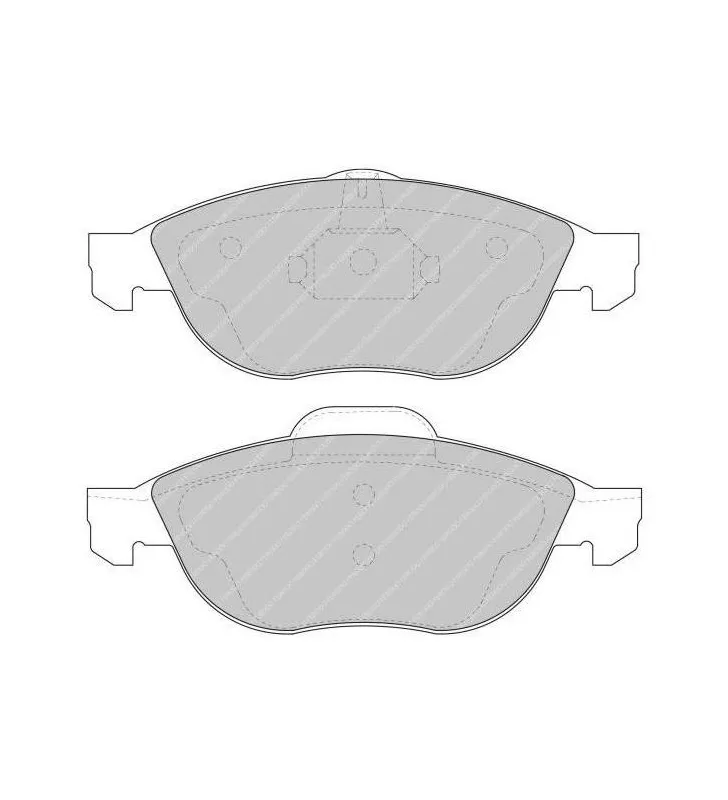 Plaquettes de frein Ferodo DS25 Avant Alfa 147 1