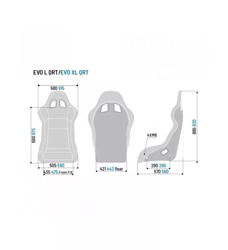 Baquet Sparco EVO L QRT