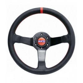 Volant Sparco Champion Tulipé Cuir Noir