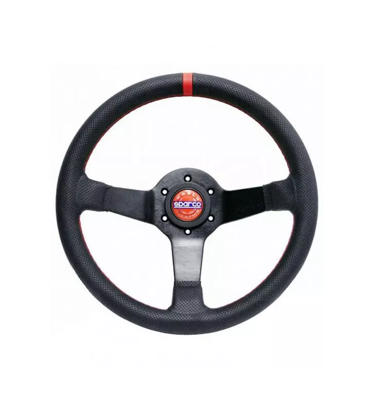 Volant Sparco Champion Tulipé Cuir Noir