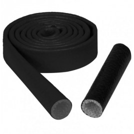 Gaine Thermique Silicone Noir Diamètre 22mm Longueur 1m