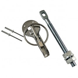 Attache Capot Dakar Alu/Acier (la paire)