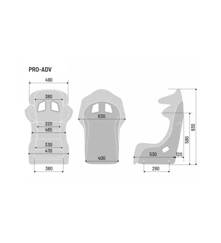 Siège Baquet Sparco Pro ADV Carbone FIA