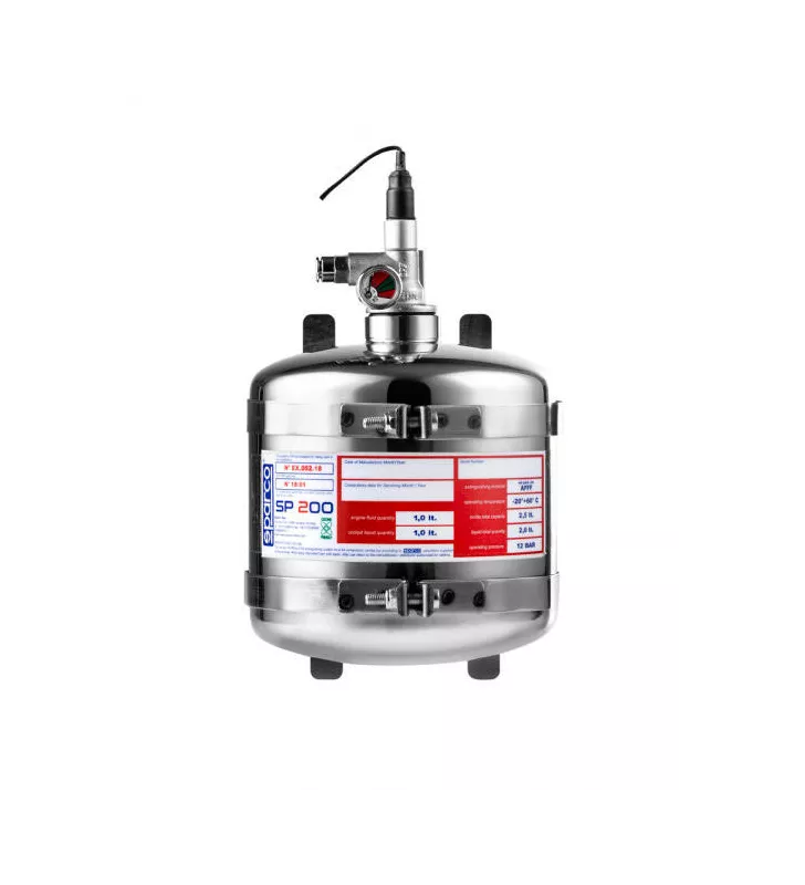 Extincteur Sparco électrique Inox 2L Circuit