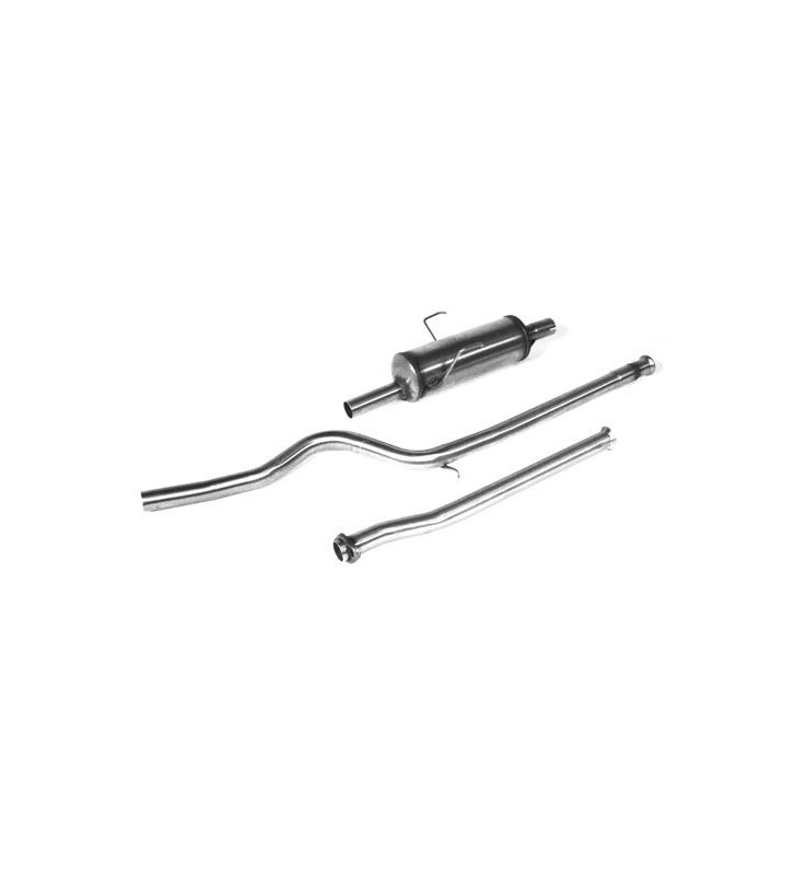 Ligne Groupe N Inox Peugeot 106 1.4 XSI