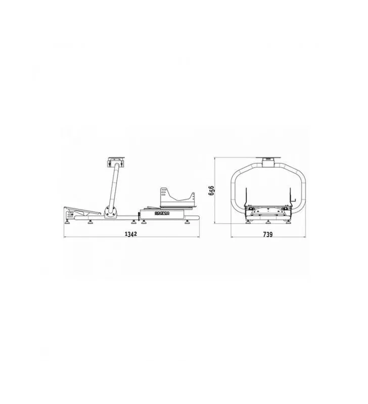 Kit complet Sparco Gaming SIM RIG II