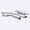 Ligne Groupe N RMS Inox 54mm Renault Clio II RS Phase 2