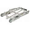 Chariot de Stand Pliable Gris